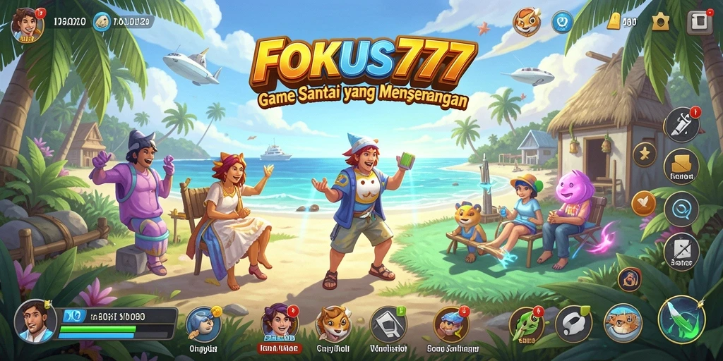 Tampilan gameplay FOKUS777 yang menarik dan mengasyikkan.
