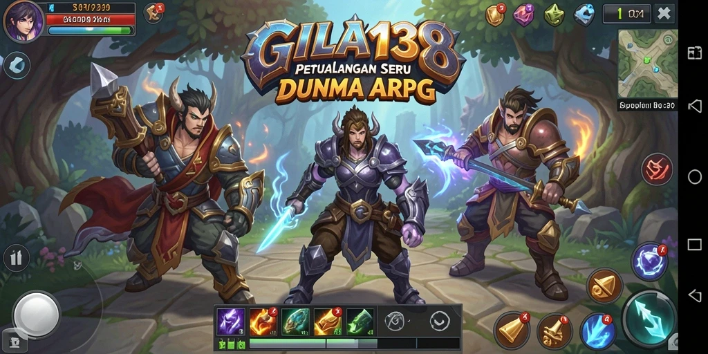 Gameplay mendebarkan GILA138 dalam pertempuran ARPG yang epik.