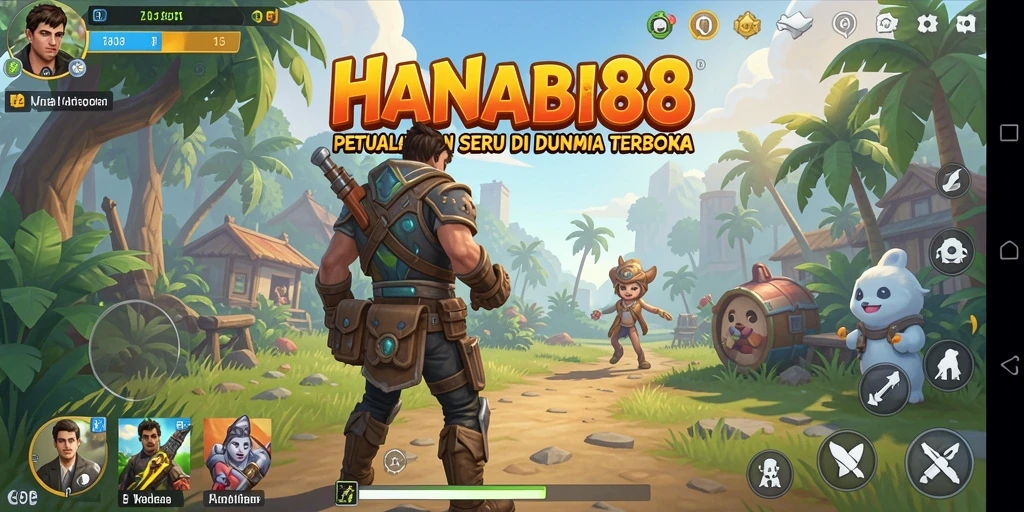 Gameplay HANABI88 yang mengagumkan dalam dunia terbuka.