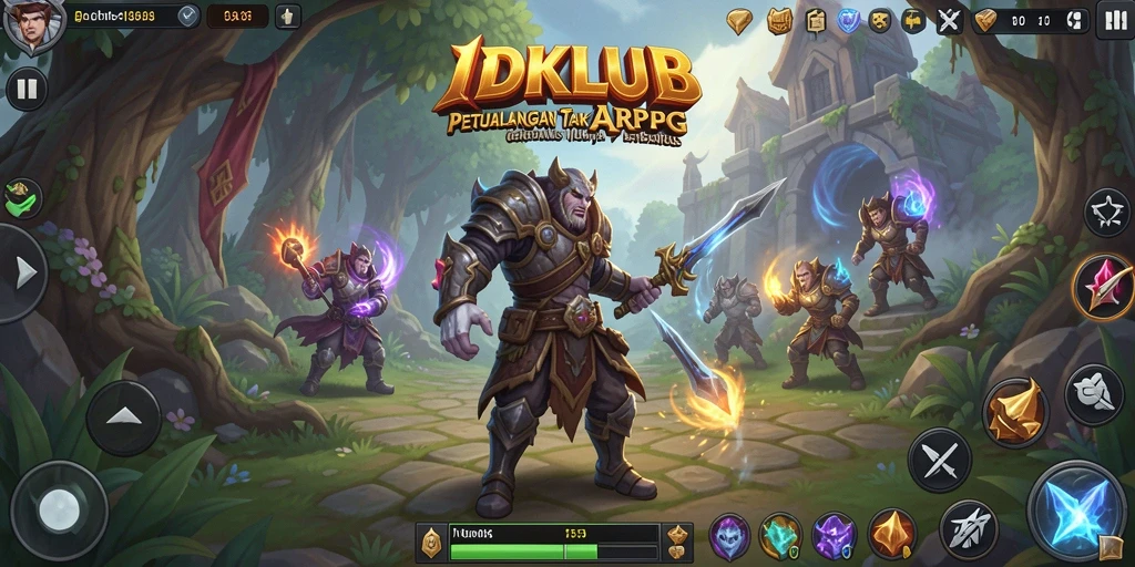 Gameplay seru dan mendebarkan di dunia ARPG IDKLUB.