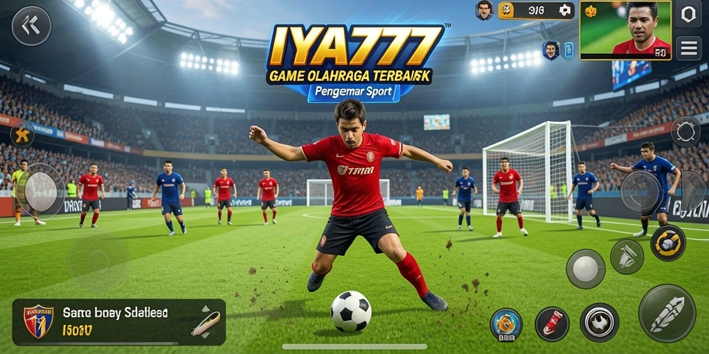 Tangkapan layar gameplay IYA777 yang penuh aksi olahraga.
