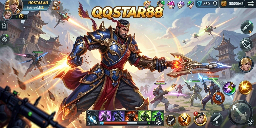 Gameplay seru di QQSTAR88 dengan strategi yang mendalam.