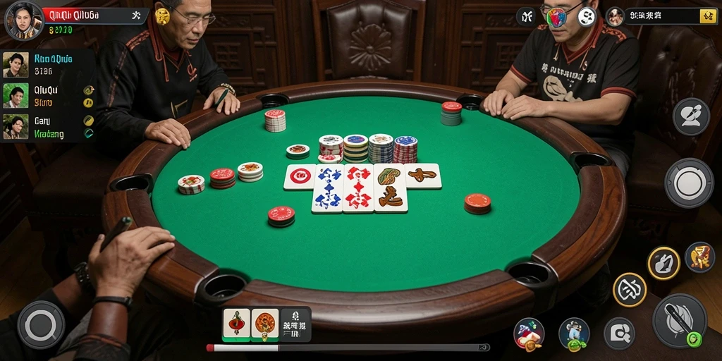 Tangkapan layar gameplay QiuQiu yang mendebarkan.